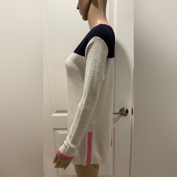 Talbots Colorblock sweater size Mp - Picture 3 of 5
